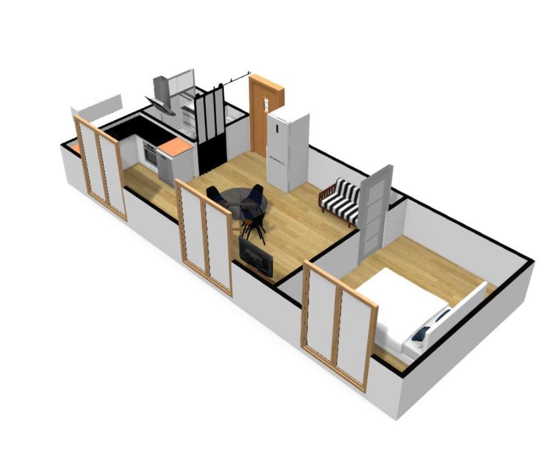 Apartmán T2 Moderne Au Coeur Poitiers Exteriér fotografie